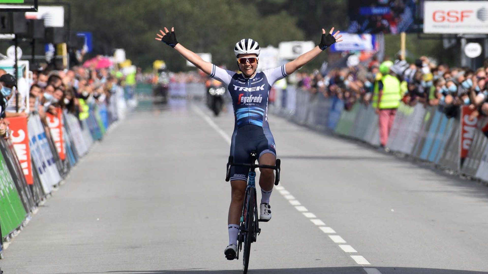 Audrey Cordon-Ragot a été sacrée championne de France de cyclisme sur route.