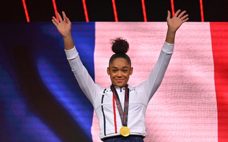 Aux championnats d’Europe, Mélanie De Jesus Dos Santos rafle la médaille d’or à la poutre