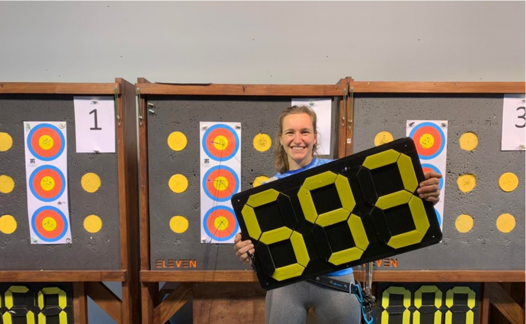 Tir à l’arc : Lisa Barbelin détient le nouveau record de France en salle