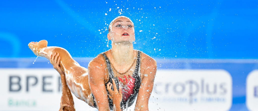 Natation Synchronis E Championnats D Europe Le Bronze Pour L Quipe De France