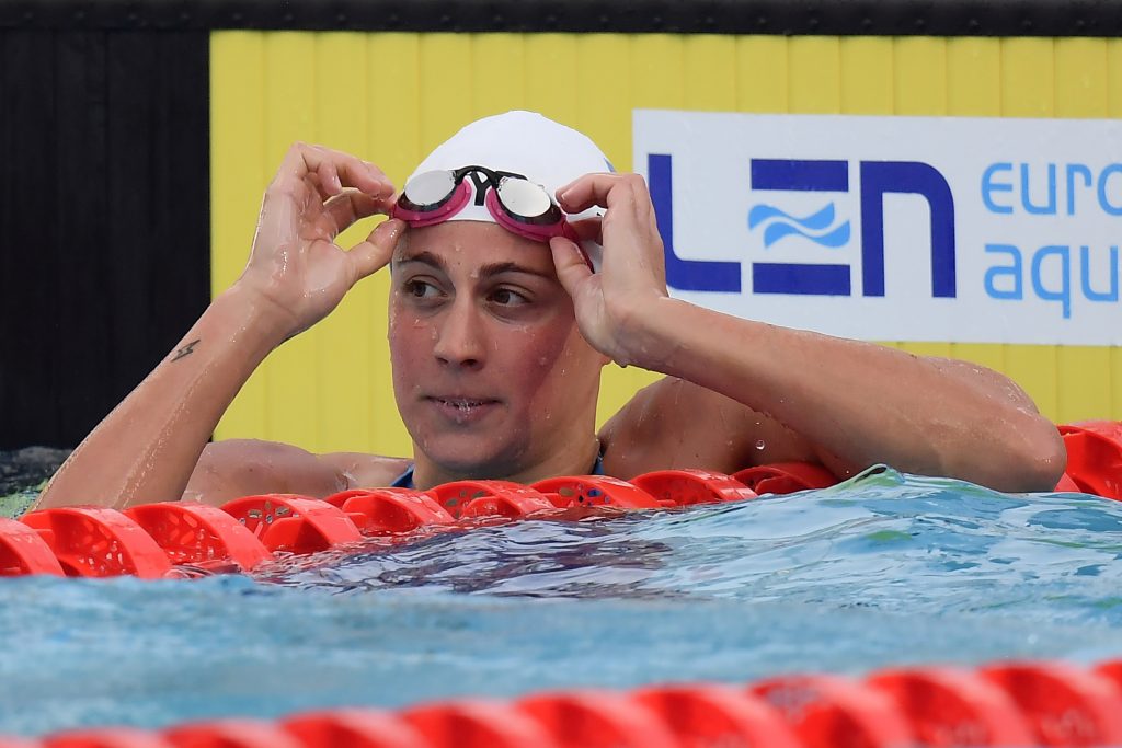 Natation : Charlotte Bonnet brasse du  plaisir