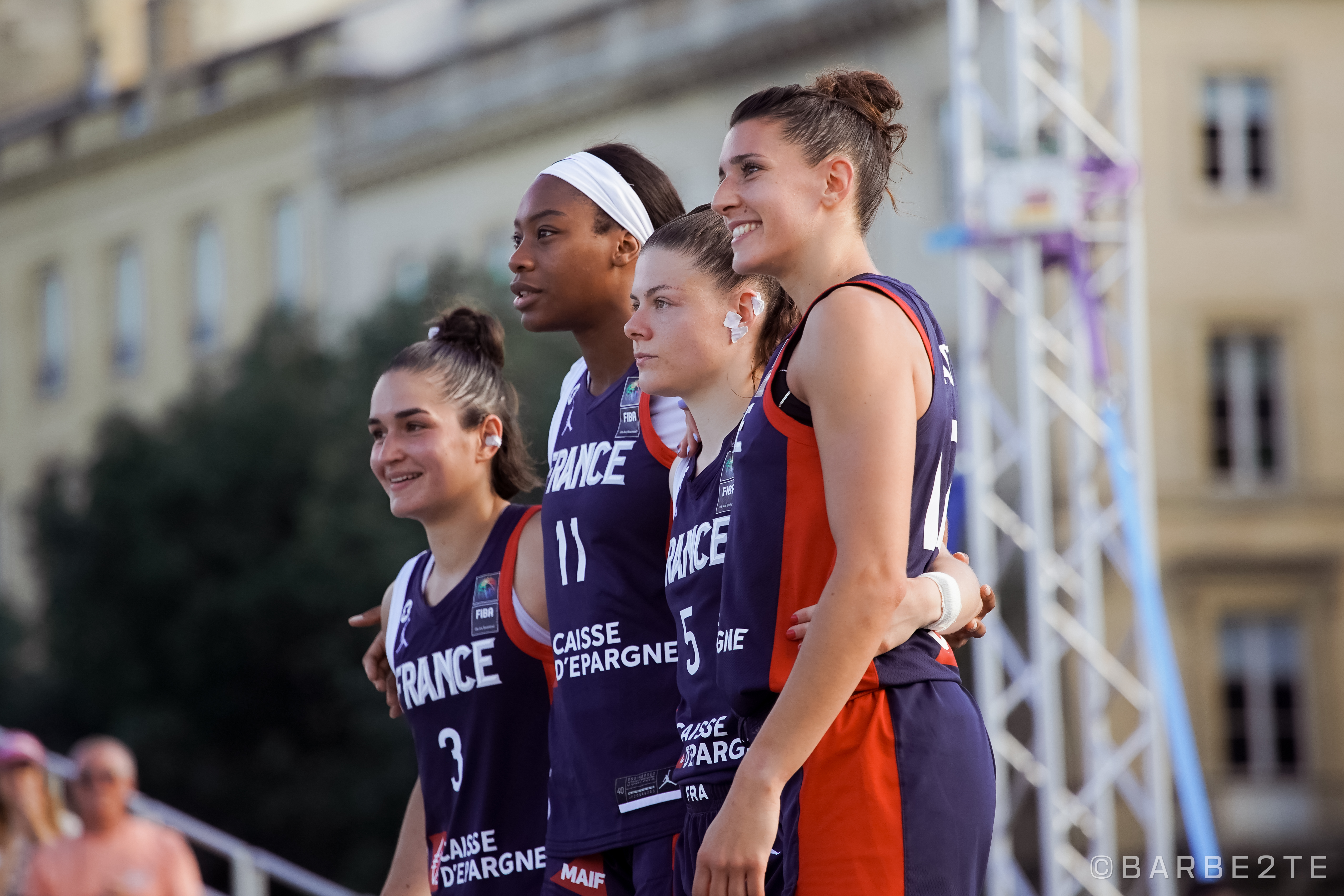 Myriam Djekoundadé, Laëtitia Guapo, Hortense Limouzin et Marie-Eve Paget représenteront la France lors des Jeux de Paris 2024. 