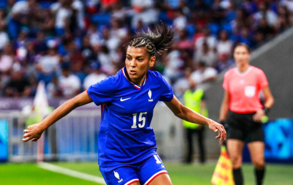 Kenza DALI of France during Women's Paris 2024 Olympic Games match between France and Colombia at Groupama Stadium on July 25, 2024 in Lyon, France. (Photo by Romain Biard/Icon Sport) - Photo by Icon Sport