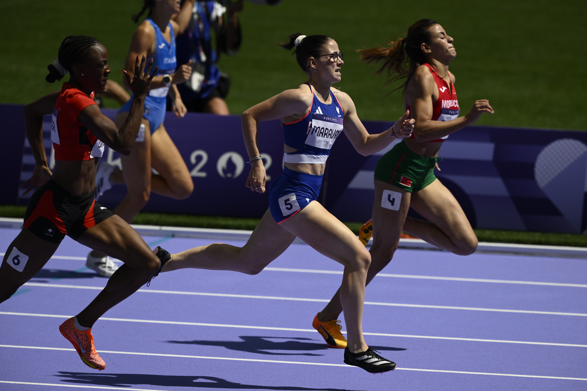 Louise Maraval s'est qualifiée pour la finale des Jeux olympiques. ©CNOSF/KMSP