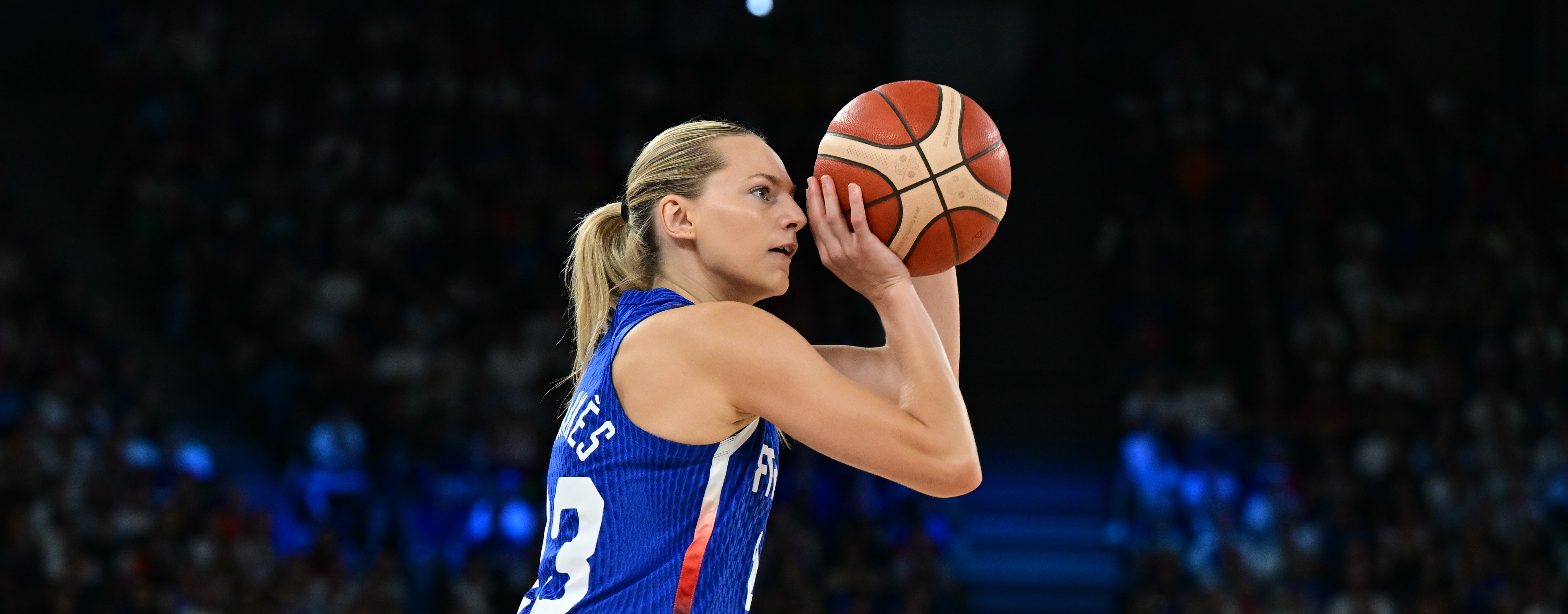 Marine Johannes lors du quart de finale des Jeux olympiques de Paris 2024 ©️ CNOSF/KMSP