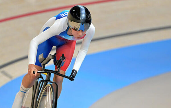 Heidi Gaugain (FRA) competes in Para Track Cycling Women's C4-5 500m Time Trial during the Paralympic Games Paris 2024, at National Velodrome, in Saint-Quentin-en-Yvelines, France, on August 29, 2024, Photo Lionel Hahn / KMSP || 001763_0018 SPORT CYCLING GAMES JEUX PARIS 2024 TRACK PISTE CYCLISME PARALYMPICS 2024 PARA