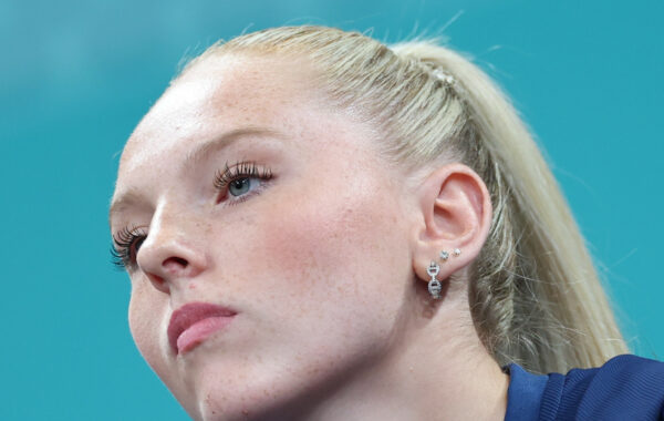 Flora Vautier (FRA) competes in Para Table Tennis Mixed singles XD7 during the Paralympic Games Paris 2024, at South Paris Arena 4, in Paris, France, on August 30, 2024, Photo Fabien Boukla / KMSP || 001772_0045 PORTRAIT SPORT GAMES JEUX PARIS 2024 TENNIS DE TABLE PARALYMPICS 2024 PARA