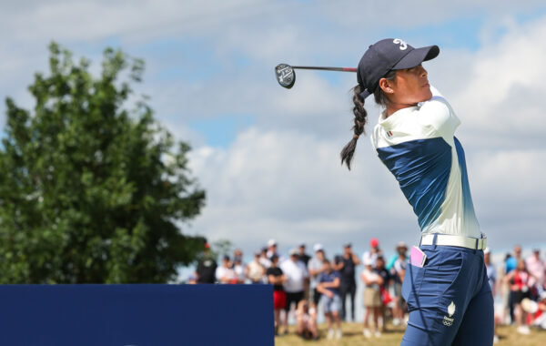 PARIS,FRANCE,07.AUG.24 - OLYMPICS, GOLF - Olympic Summer Games Paris 2024, individual stroke play, ladies, Le Golf National. Image shows Celine Boutier (FRA). Photo: GEPA pictures/ Harald Steiner - Photo by Icon Sport