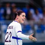 Tamara HORACEK of France during the Paris 2024 Olympic Games women’s handball semi-final match between France and Sweden at Stade Pierre Mauroy on August 8, 2024 in Lille, France. (Photo by Baptiste Fernandez/Icon Sport) - Photo by Icon Sport