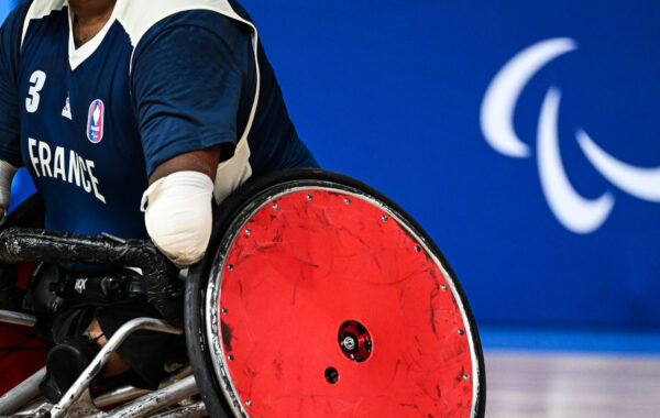 Cedric NANKIN of France (captain) during the Paris 2024 Paralympic Games Wheelchair Rugby match between France and Denmark at Champ de Mars on August 29, 2024 in Paris, France. (Photo by Sandra Ruhaut/Icon Sport) - Photo by Icon Sport