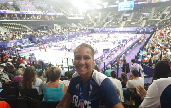 Elisa Chanteur team manager équipe de France para badminton